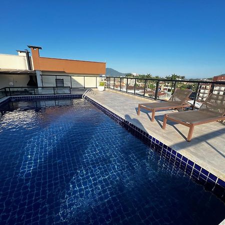 Apartamento Elegante, Ar-Condicionado, Wi-Fi, Piscina No Terraco Do Predio E Varanda Exclusiva Ubatuba Exterior foto